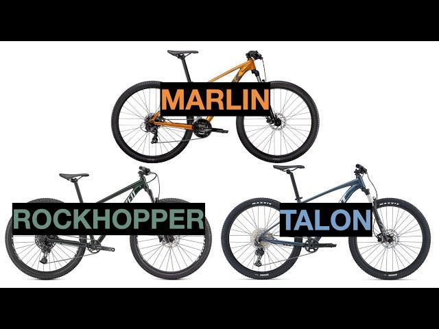 2021 Trek Marlin VS Specialized Rockhopper VS Giant Talon Comparison!!