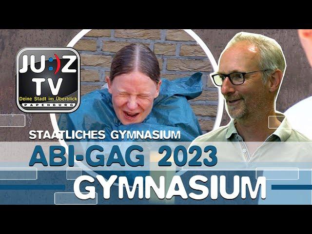 JUZ TV News   Der ABI-GAG am Staatlichen Gymnasium 2023