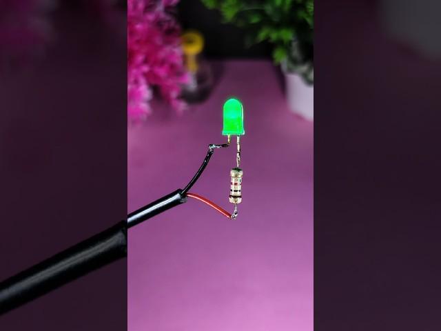 How to make 12v led #shorts #experiment #invention #indicator #project
