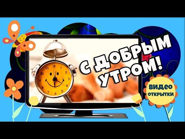 Доброе утро! Прикольное пожелание с Добрым утром! Красивая видео открытка. Позитив на весь день.