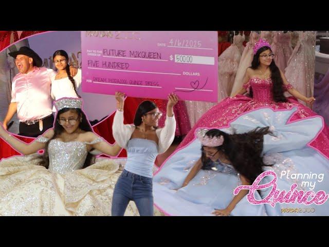 How my dance moves WON me my dream dress | Planning My Quince EP 72