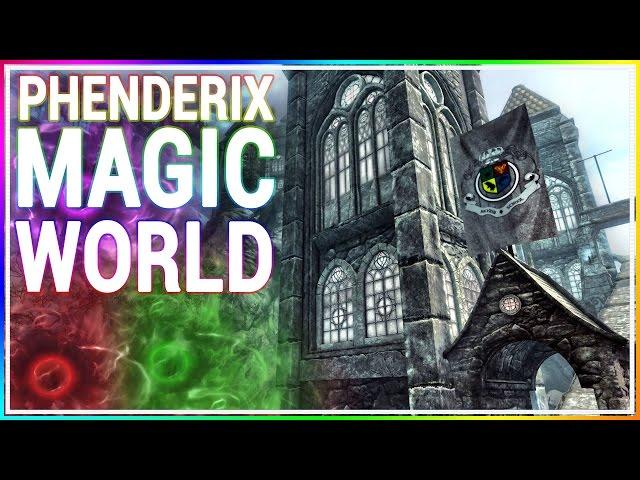 Skyrim Console Mod - Phenderix Magic World DLC (PS4/XB1/PC)