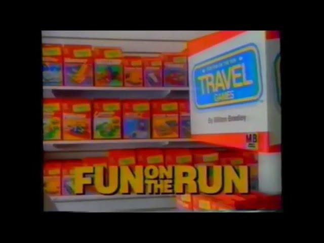 Milton Bradley Travel Games Commercial 1993