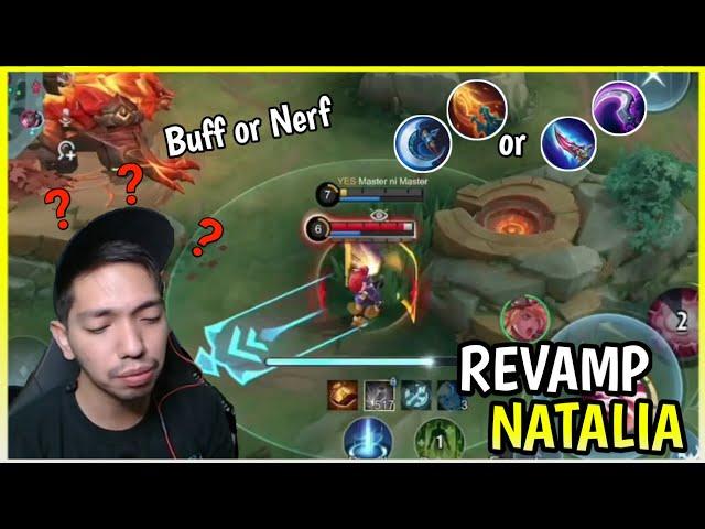 Try This New Playstyle on Revamp Natalia | Natalia Gameplay | MLBB