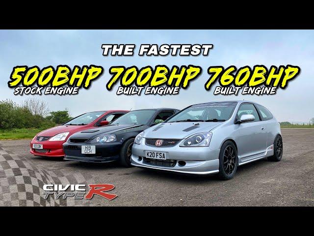 THE FASTEST FWD HONDA.. 760HP EP3 v 700HP EJ6 v 500HP EP3