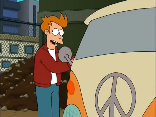 Futurama - Yeah yeah I've gotten used cars before