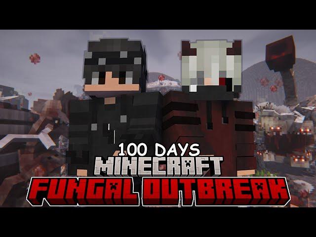 We Survived 100 Days In DUO Fungal Outbreak in Minecraft...Here's What Happened