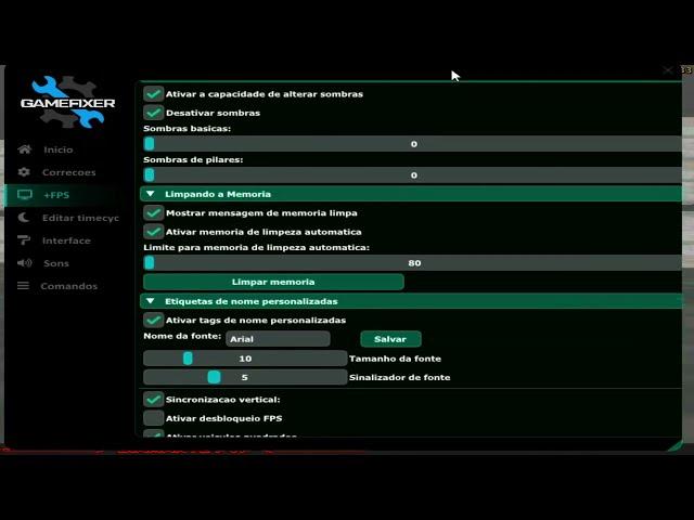 [LUA] GameFixer 3.0 em PT-BR (333KB), com funções NOVAS para melhorar demais o seu FPS - GTA SAMP