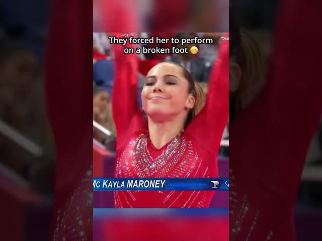 The greatest Vault ever was done with a what?! #gymnastics #vault #olympics #sports #perfect