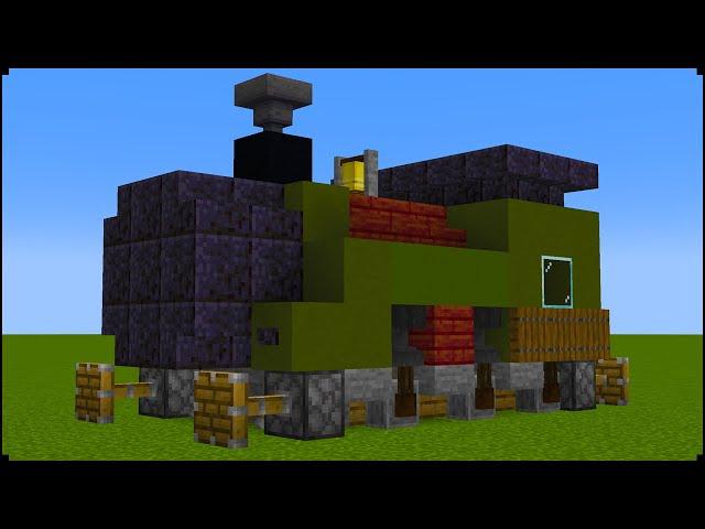 How To Make a Sleeper Train In Minecraft | City Tutorial