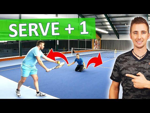 20 SERVE +1 DRILLS |  Offensive Play Tennis Practice After Your Service