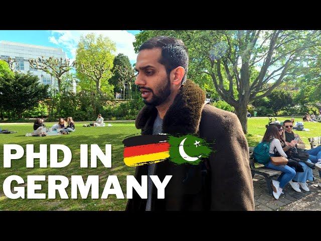 PHD Student in Germany sharing his Experience