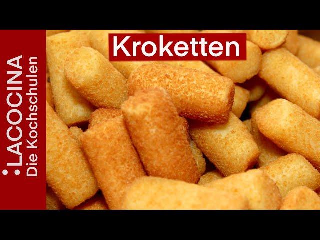 Knusprig, fluffige Kroketten - schnell selber gemacht | Rezept | La Cocina