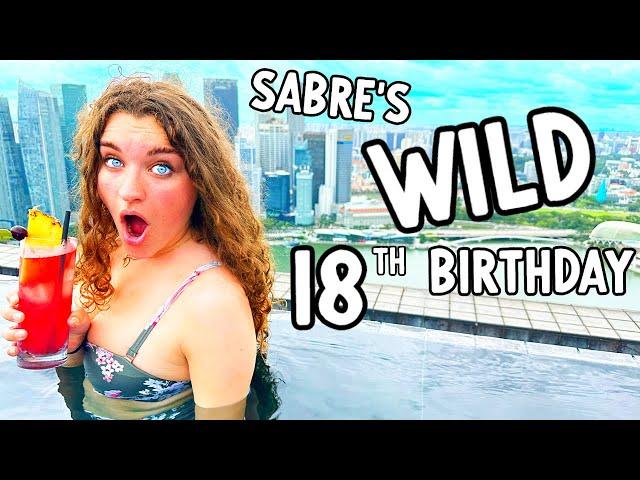 SABRE'S 18th BIRTHDAY *dream overseas holiday* w/Norris Nuts