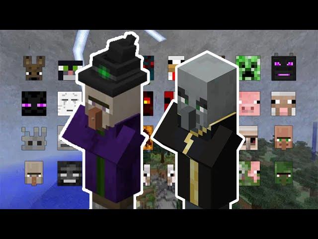 MAGIC TEAM VS 2 OF EVERY MOB | MINECRAFT