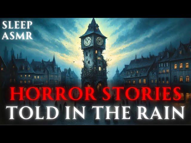 12 HOURS of Horror Stories for Sleep | Rain Sounds | Terrifying Tales