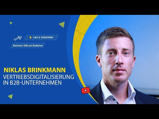 Vertriebsdigitalisierung in B2B-Unternehmen - Niklas Brinkmann (Fremont Digital)