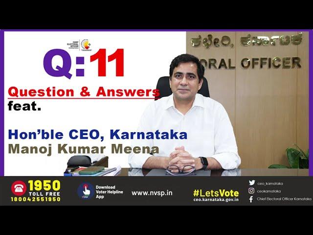 Q&A ft.CEO, KARNATAKA | PART 11 | KARNATAKA ASSEMBLY ELECTIONS 2023