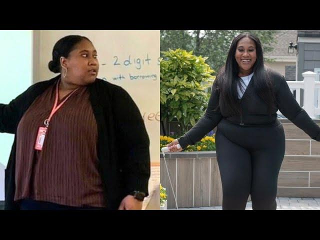 Woman loses 210lbs - by skipping rope | SWNS