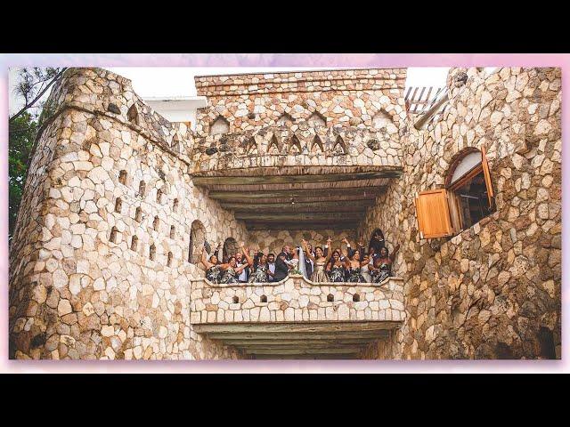 MAGICAL Pattoo Castle Destination Wedding Video | Melissa + Mahdi Negril, Jamaica