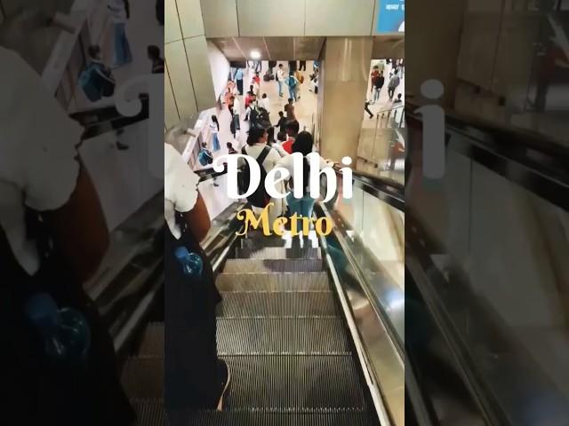 Delhi Metro ️ Fun ️ #trending #viral #ytshorts #shorts