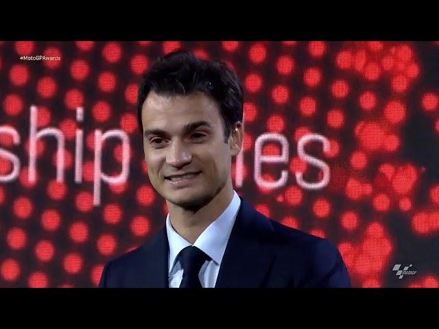 FIM MotoGP ™ Awards 2018 -Dani Pedrosa emotional