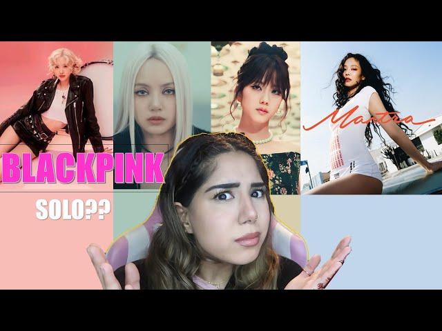 I WATCHED A MV FROM EACH BLACKPINK MEMBER! KPOP REACTION