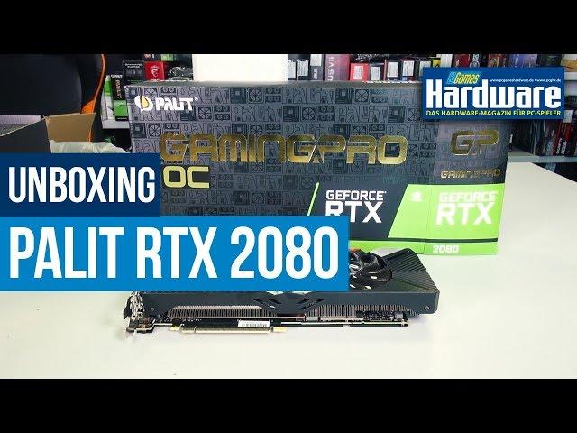 Palit Geforce RTX 2080 Gaming Pro OC | Unboxing und Ersteindruck