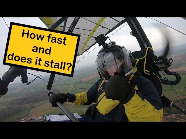 Does it STALL? - How FAST is it - My NEW PeaBee ADAM wing