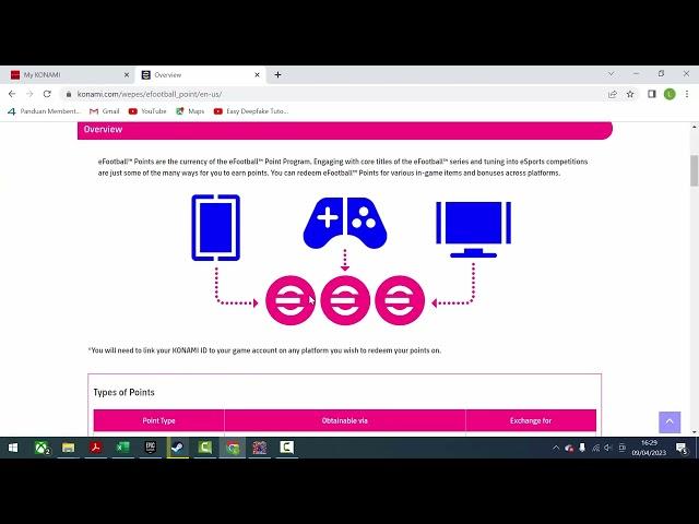 Cara Link Konami ID Ke eFootball 23 Steam