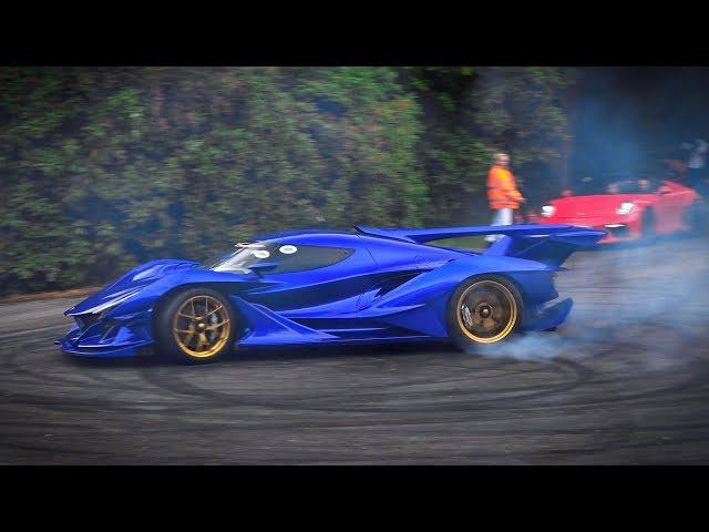 The BEST & WORST Supercar PowerSlides! Goodwood FOS 2019