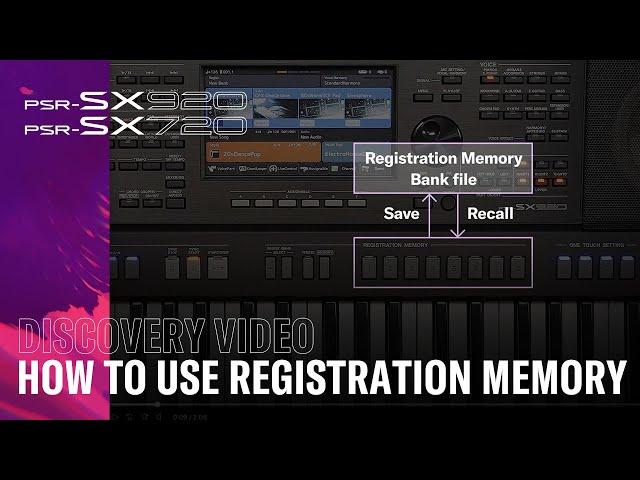 How to Use Registration Memory