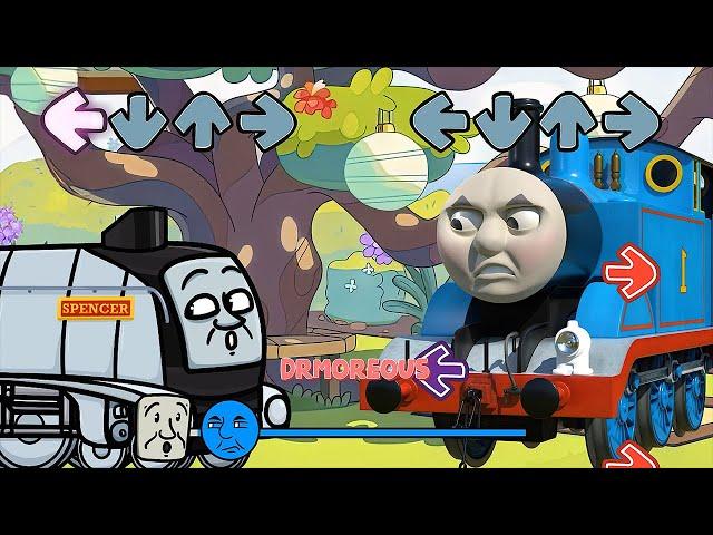 OLD Thomas Railway VS 3D Baby & Angry Thomas (Can Can) - Friday Night Funkin'