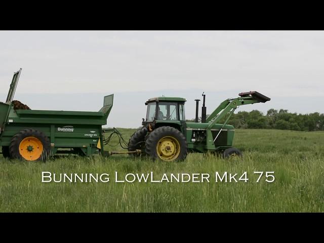 Bunning Mk4-75 Manure Spreader at Norheim Ranching