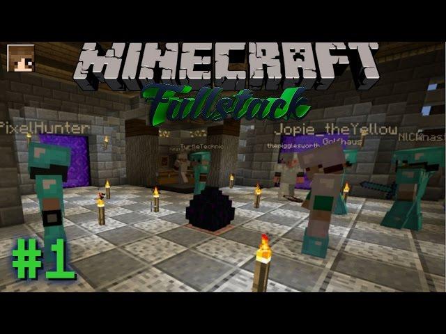 Minecraft Fullstack Gaming Server : Episode #1 : The First meeting(s) :D