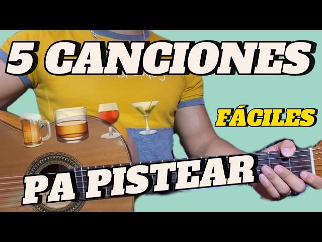 APRENDE 5 CANCIONES FÁCILES PA’ PISTIAR