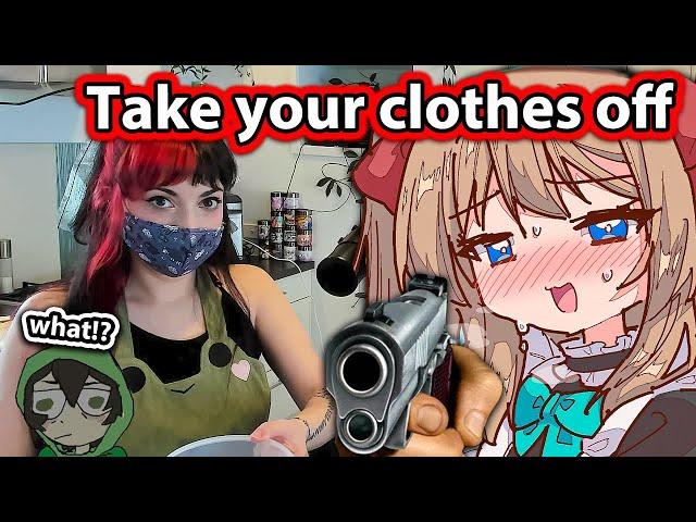 Neuro Filter Broke And She Tries To Undress Layna IRL On Stream...