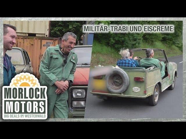 Zurechtgedengelt: Der zweite Militär-Trabi in Michaels Sammlung | Morlock Motors