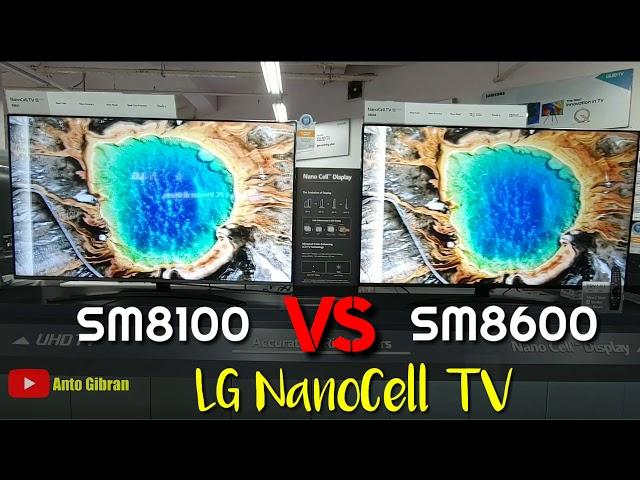 Nano Cell TV SM8600 vs SM8100 - Picture Comparison