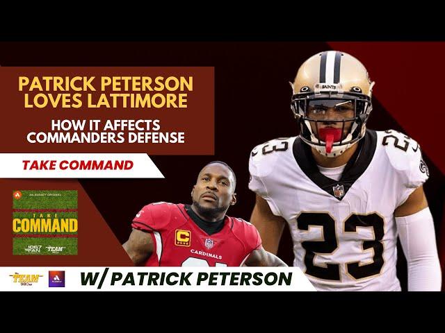 Patrick Peterson Talks Commanders Marshon Lattimore Trade | Take Command