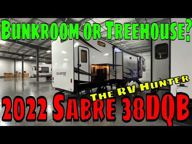 2022 Sabre 38DBQ | Incredible Bunk Room 5th Wheel | RV Tour by Forest River RV