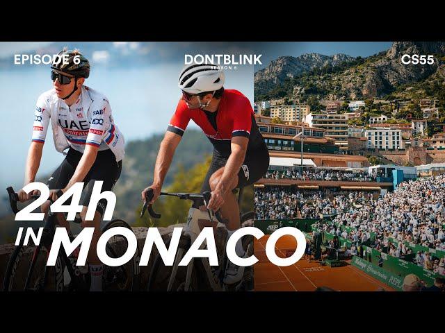 Monaco Vlog: Cycling with Tadej Pogačar &  Montecarlo Masters by Carlos Sainz | DONTBLINK EP6 S5