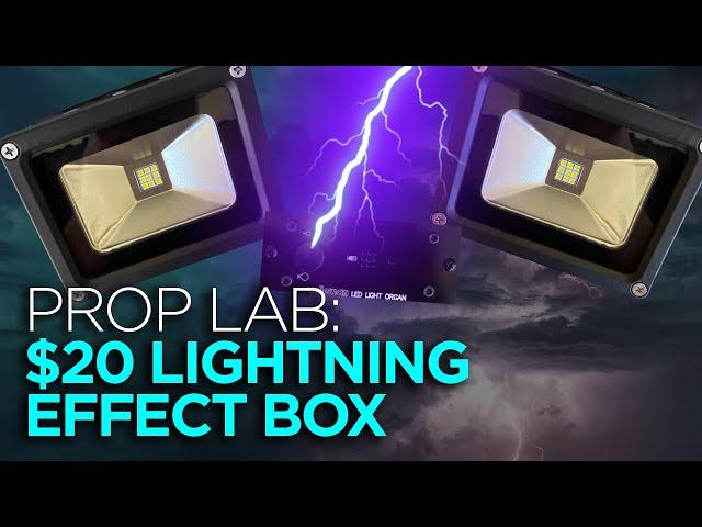 PROP LAB: $20 Lightning Effect Box