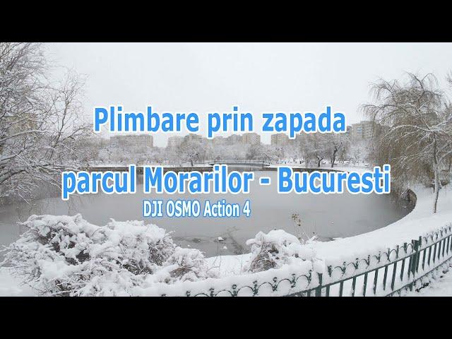 Zapada Bucuresti parcul Morarilor DJI Osmo Action 4