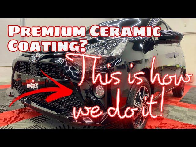 How We Apply Premium Ceramic Coating Protection on Cars Here at Nanoworx Car Care Tarlac