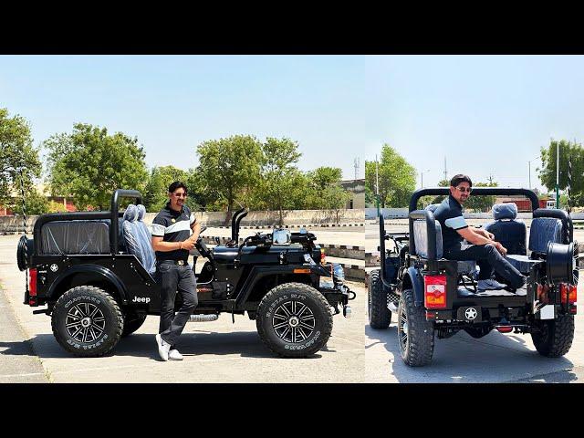 Gujrat Hitender Patel's Jeep by Rajesh Jain Motor @ 9035785000 #jeep #modified #thar