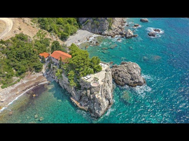 Budva, Rezevici - seafront stone || villa on a private peninsula || Montenegro Sotheby's