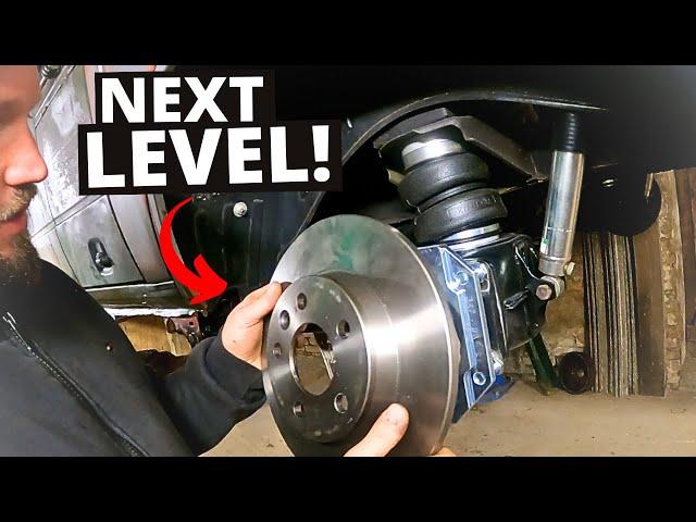 From DRUM to DISC BRAKE SYSTEM! VW T3 conversion with Epytec adapters