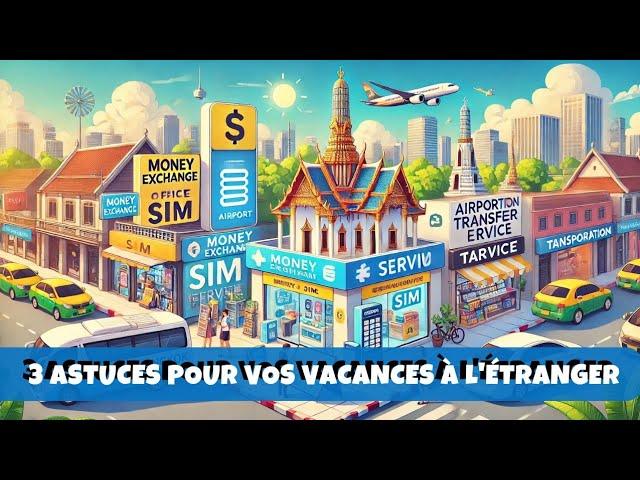 Thaïlande : 3 trucs à faire absolument à votre arrivée à l'aéroport !