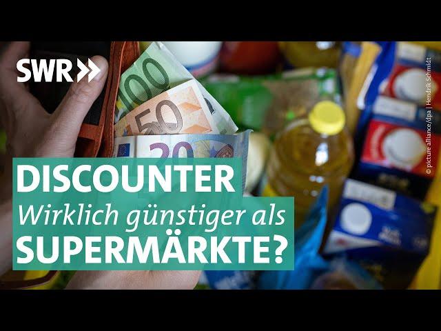 Aldi und Edeka im Vergleich: Preise und Qualität | Marktcheck SWR